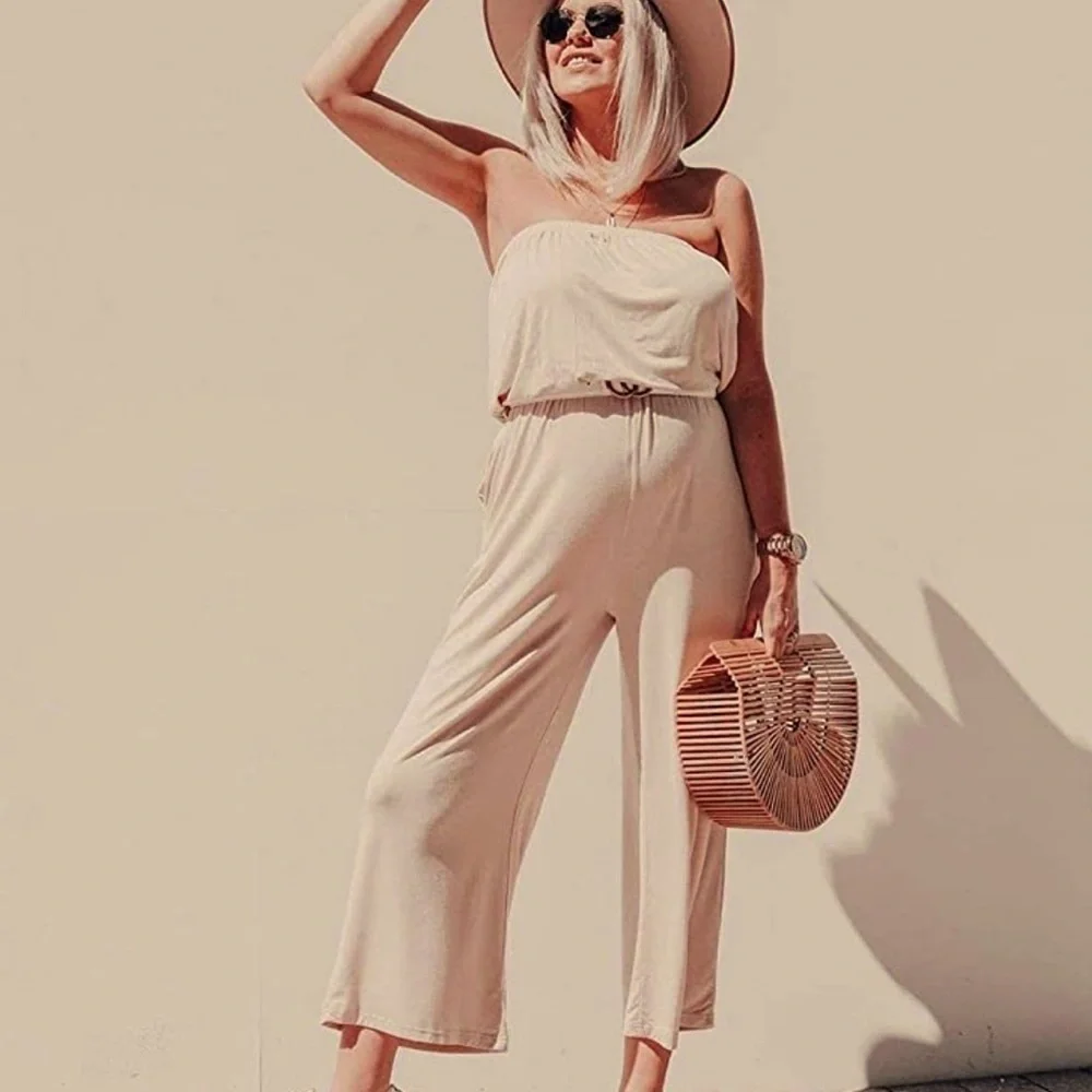 Tan Jumpsuit - Picture 3 of 5